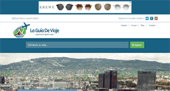 Desktop Screenshot of laguiadeviaje.com